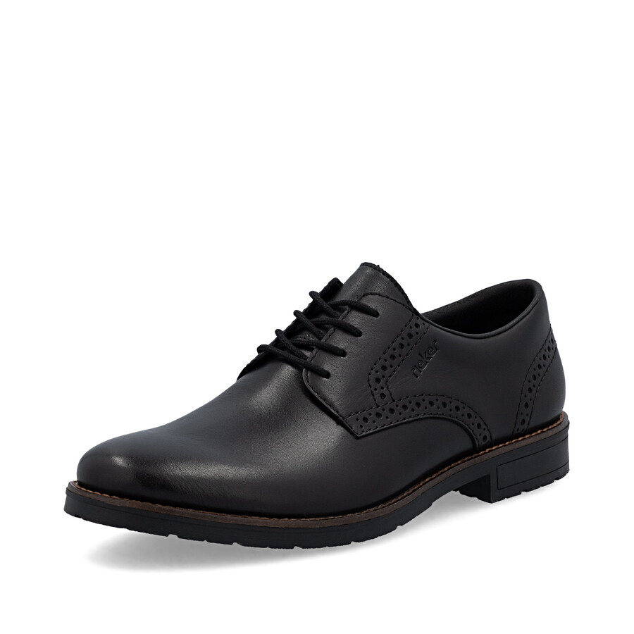 chaussures élastiques noires pour hommes rieker 14642-00