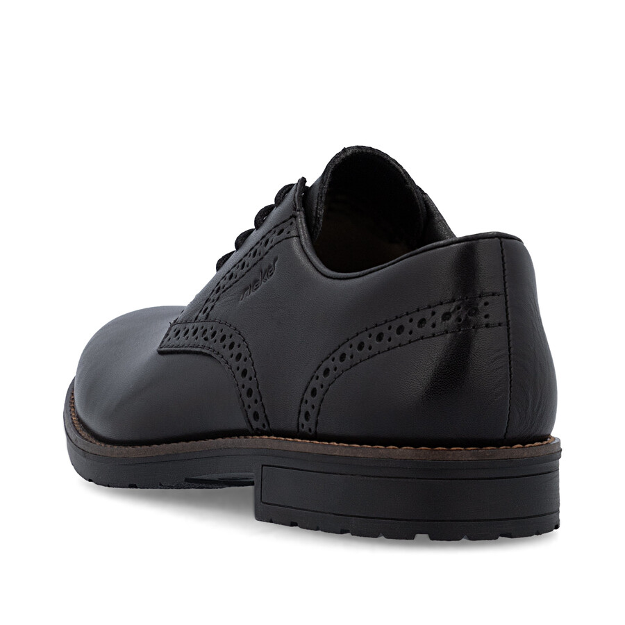 chaussures élastiques noires pour hommes rieker 14642-00