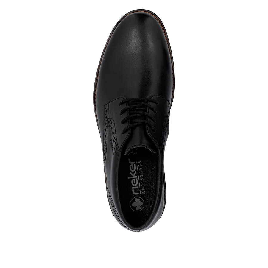 chaussures élastiques noires pour hommes rieker 14642-00