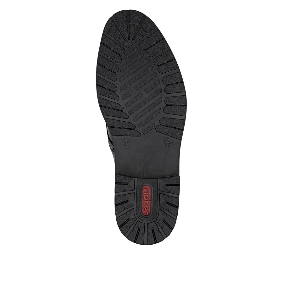 chaussures élastiques noires pour hommes rieker 14642-00