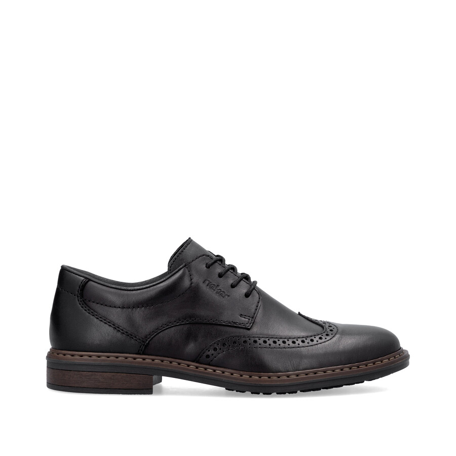 chaussures élastiques noires pour hommes rieker 17620-00