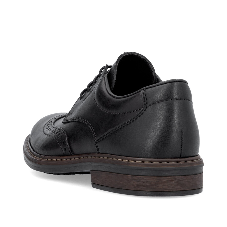 chaussures élastiques noires pour hommes rieker 17620-00