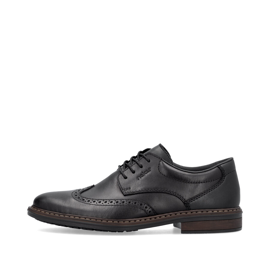 chaussures élastiques noires pour hommes rieker 17620-00