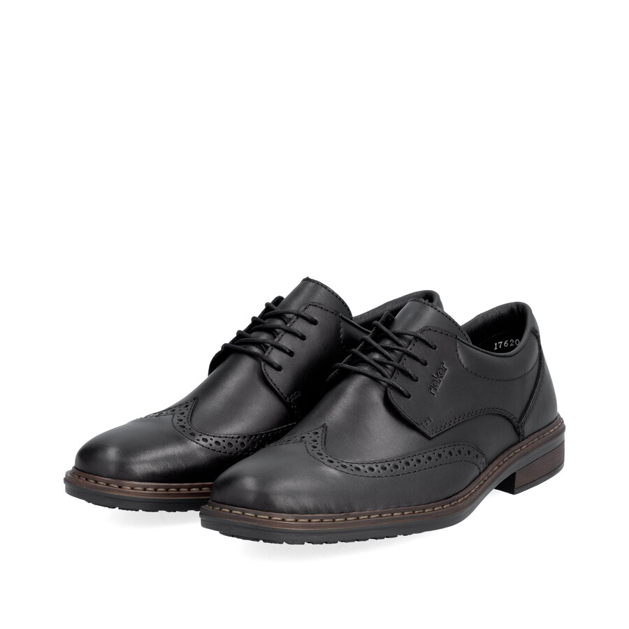 chaussures élastiques noires pour hommes rieker 17620-00