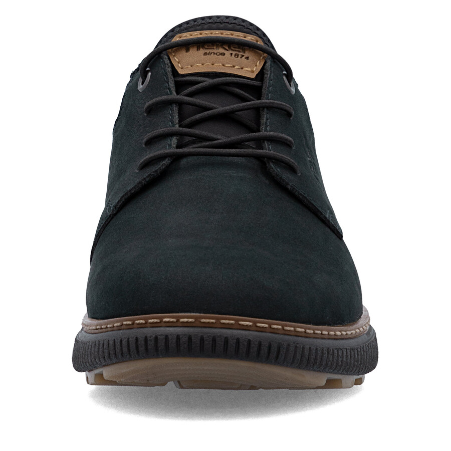 chaussures élastiques bleues pour hommes rieker b3357-15