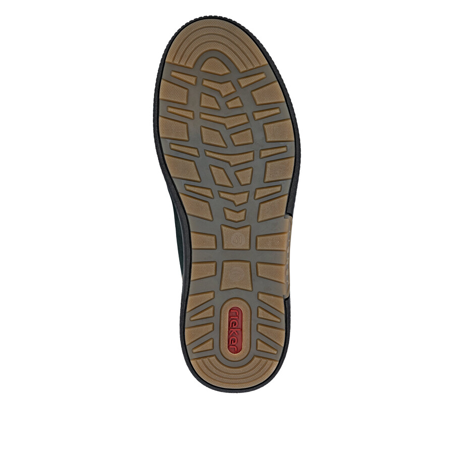 chaussures élastiques bleues pour hommes rieker b3357-15