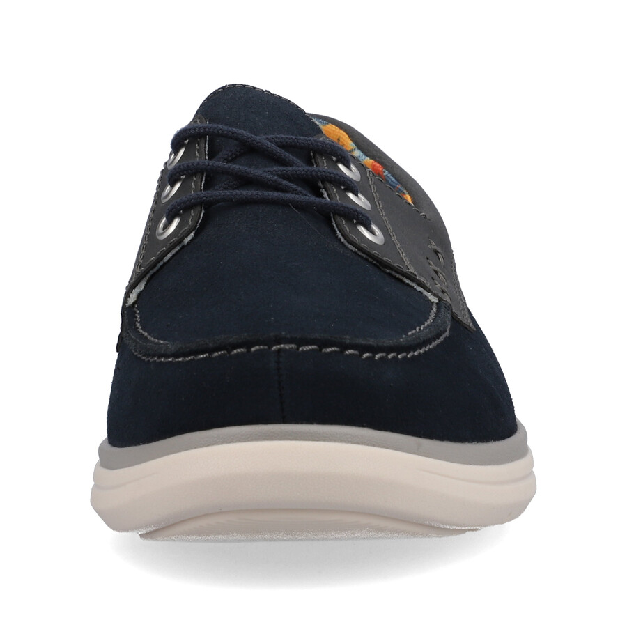 chaussures à lacets bleues pour hommes rieker sport u0601-14