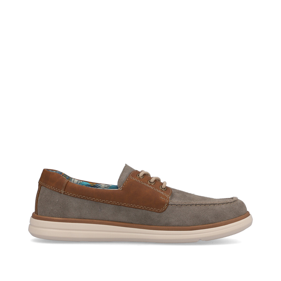 chaussures à lacets grises pour hommes rieker sport u0601-42
