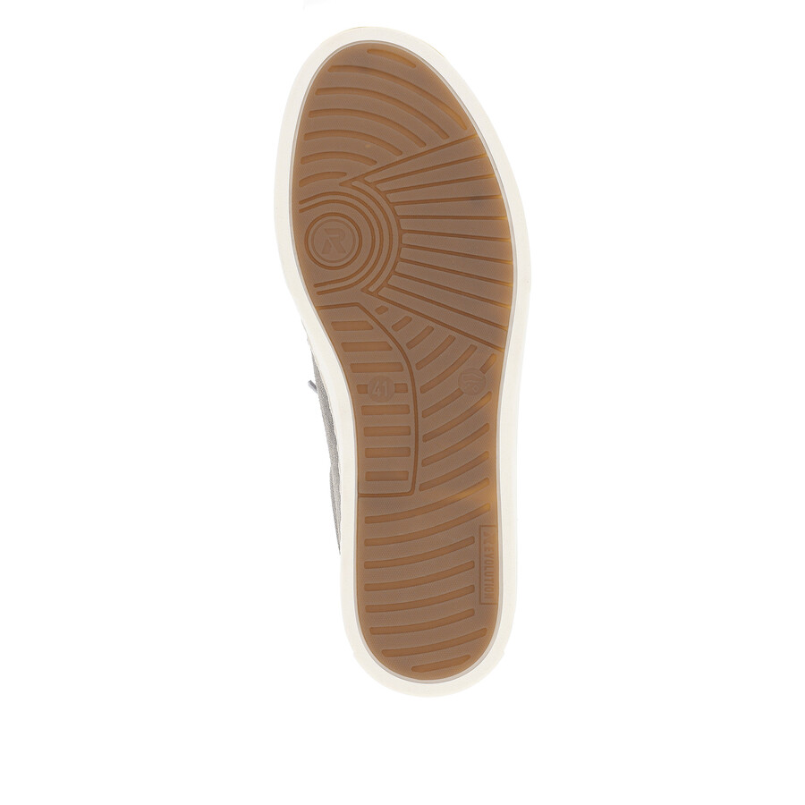 chaussures à lacets grises pour hommes rieker sport u0702-42