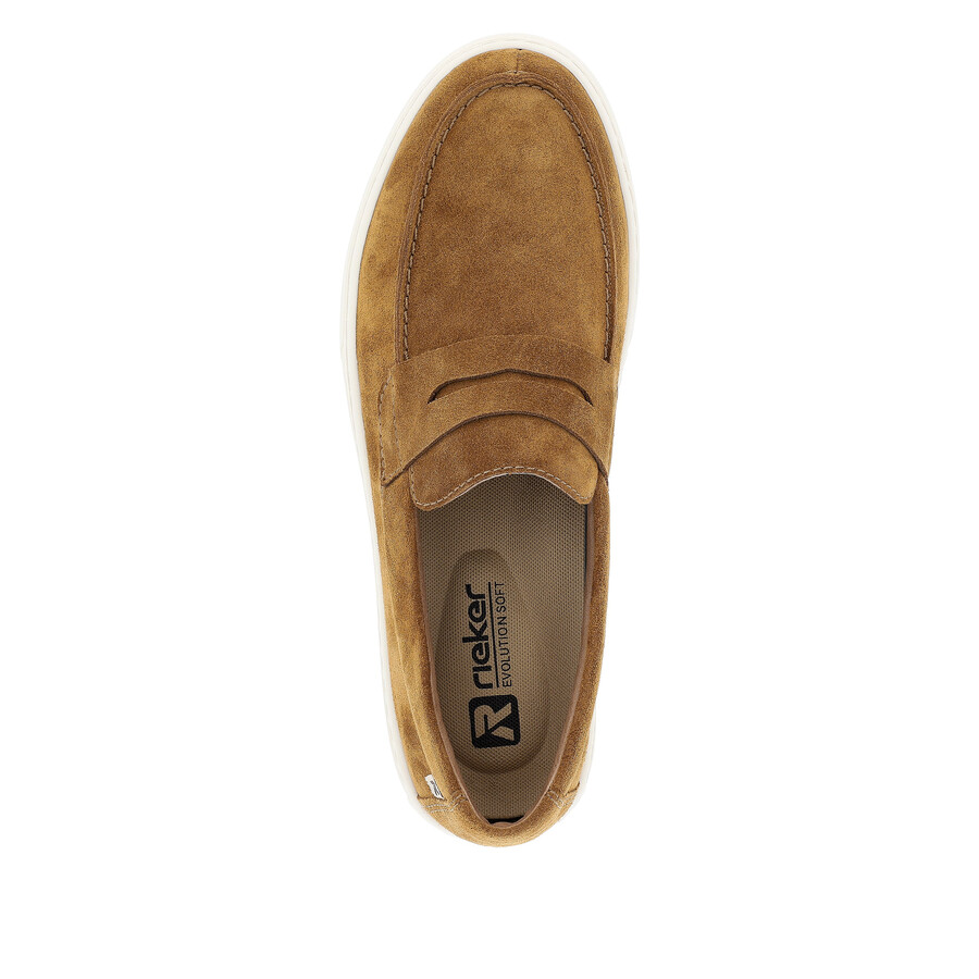 chaussures marron à enfiler pour hommes rieker sport u0703-22