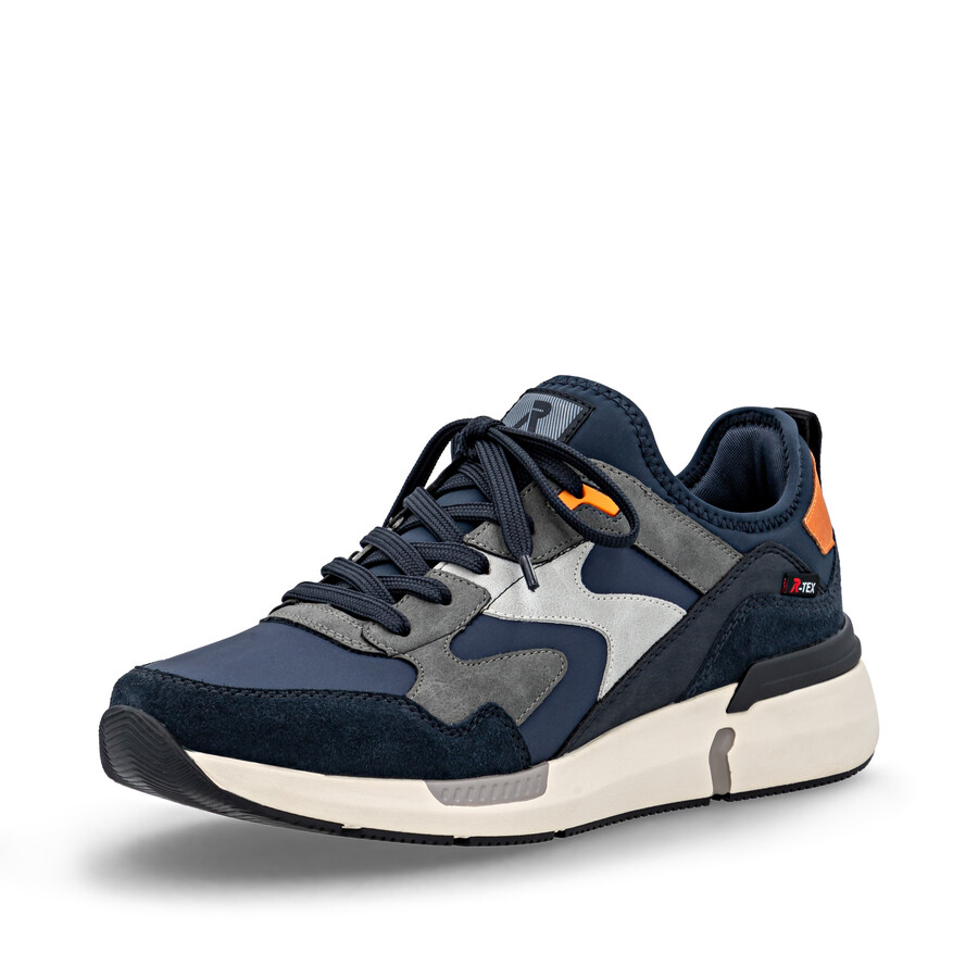 baskets bleues pour hommes rieker sport u1403-15