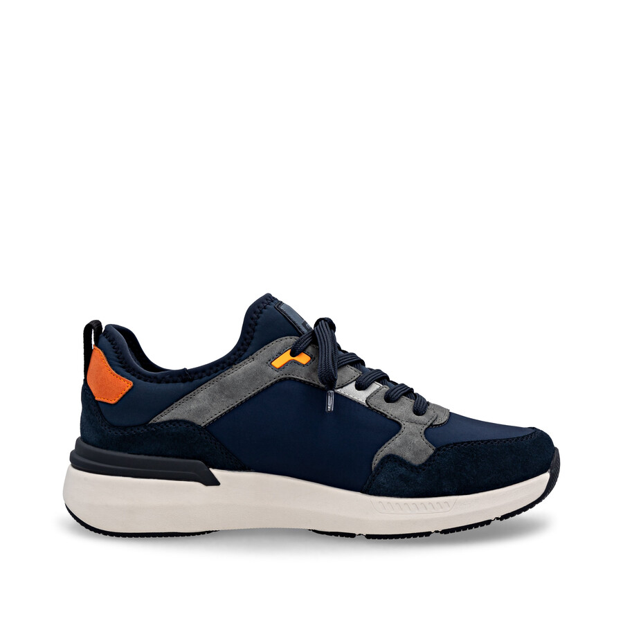 baskets bleues pour hommes rieker sport u1403-15