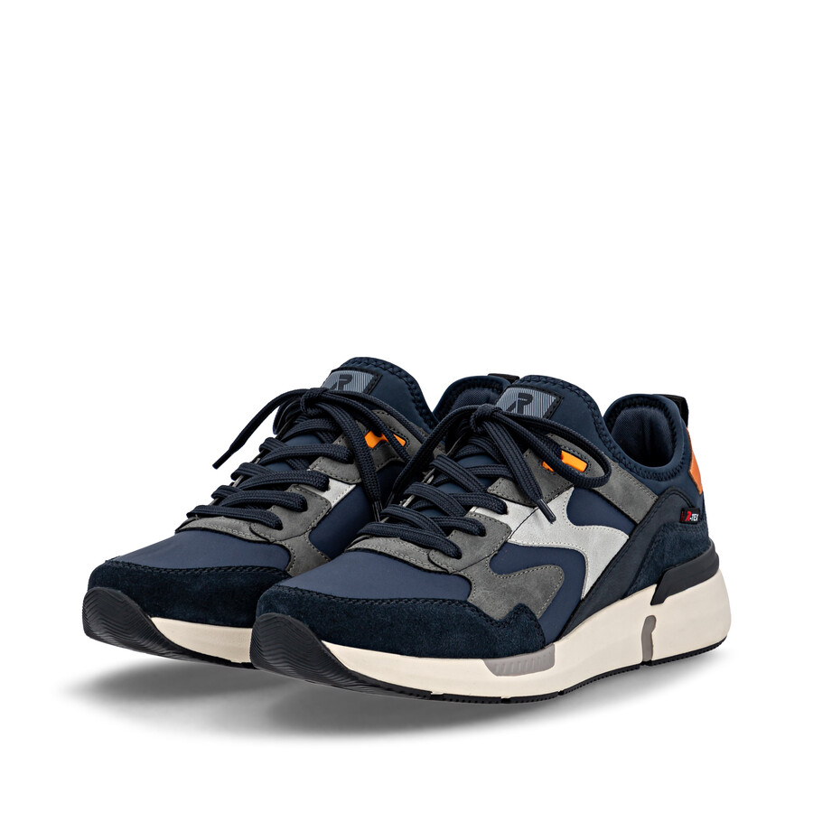 baskets bleues pour hommes rieker sport u1403-15