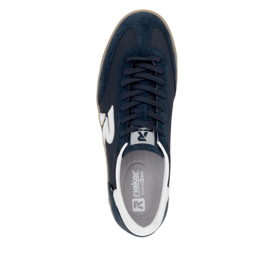 baskets bleues pour homme rieker sport u2200-16