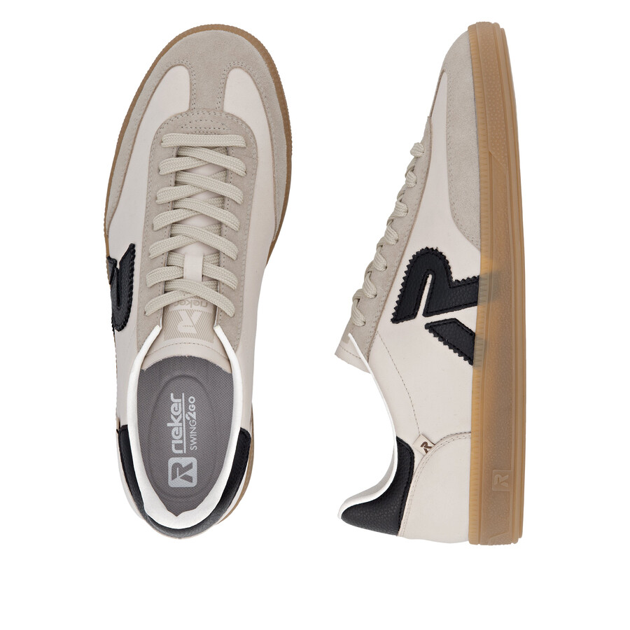 baskets beiges pour homme rieker sport u2200-60