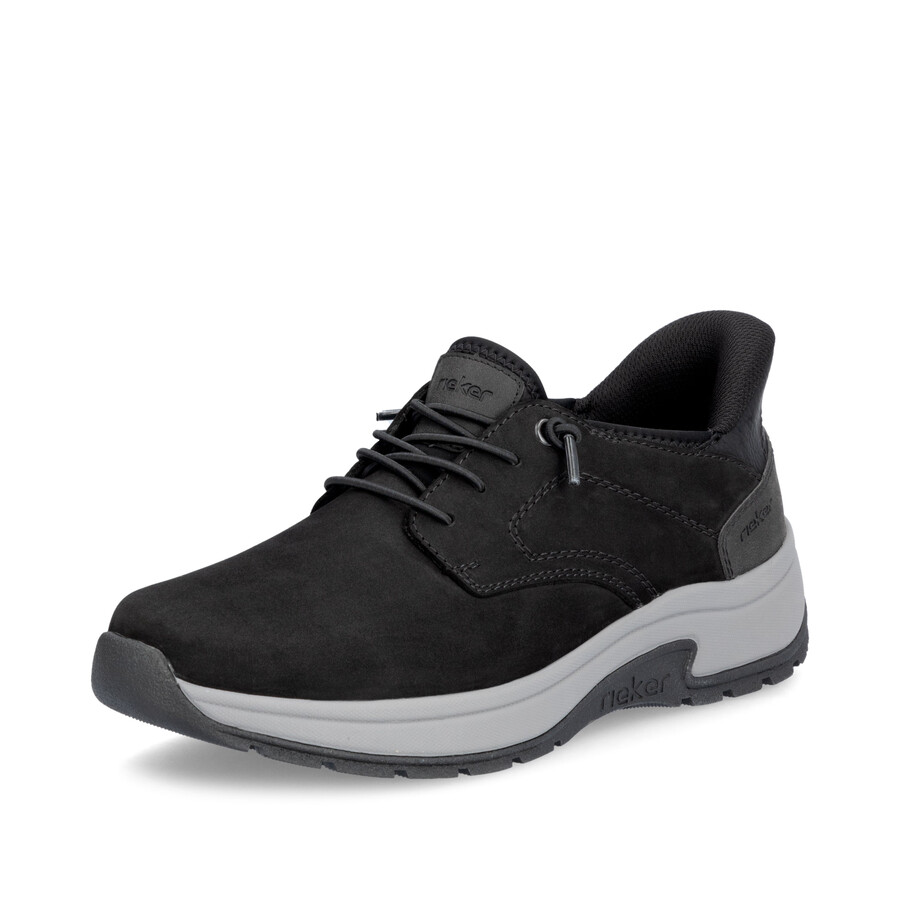 chaussures élastiques noires pour hommes rieker 11050-00
