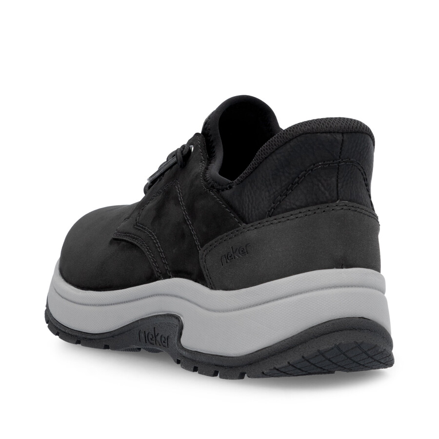 chaussures élastiques noires pour hommes rieker 11050-00