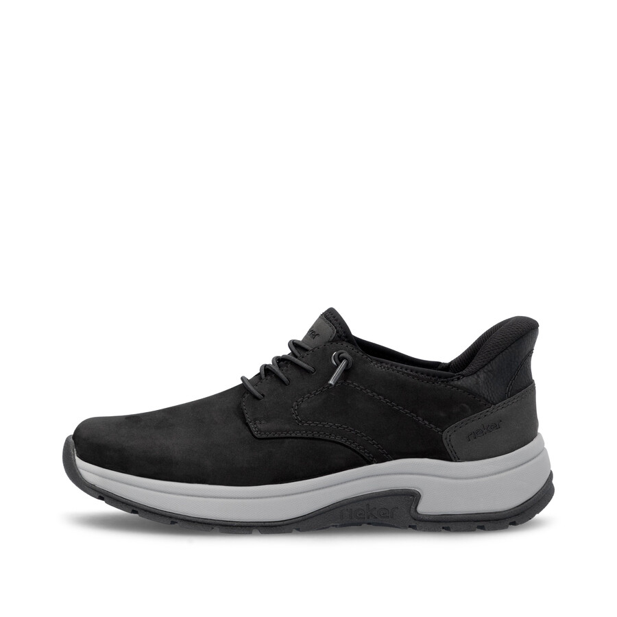 chaussures élastiques noires pour hommes rieker 11050-00