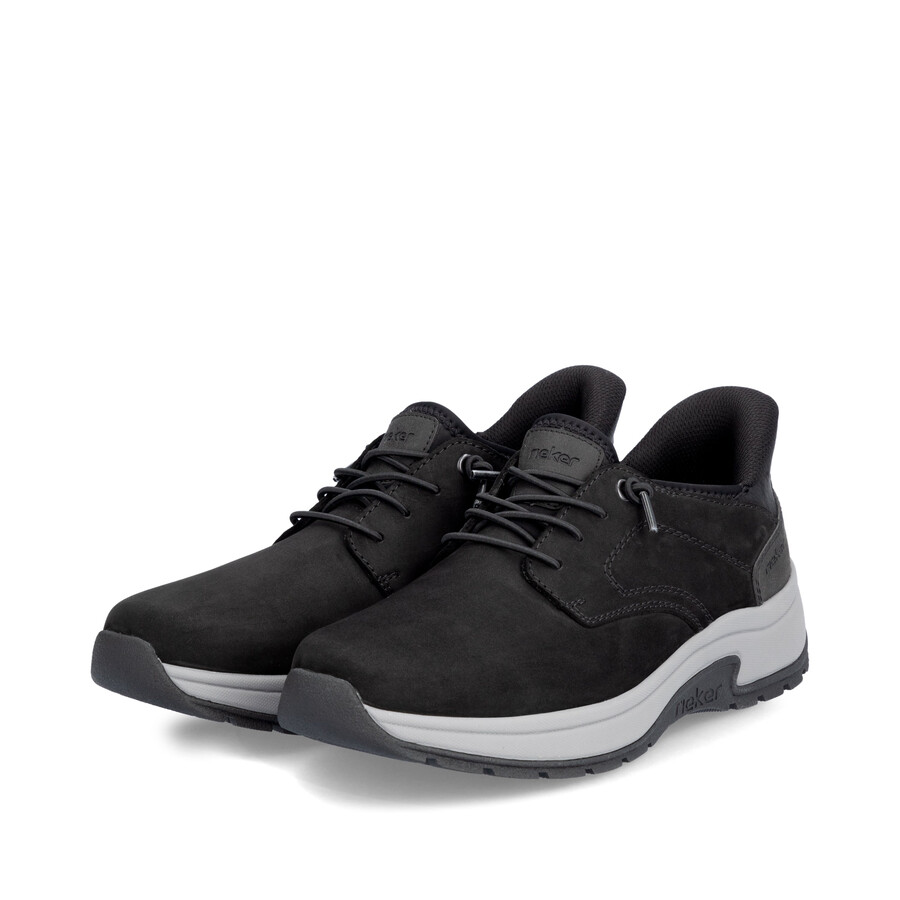 chaussures élastiques noires pour hommes rieker 11050-00
