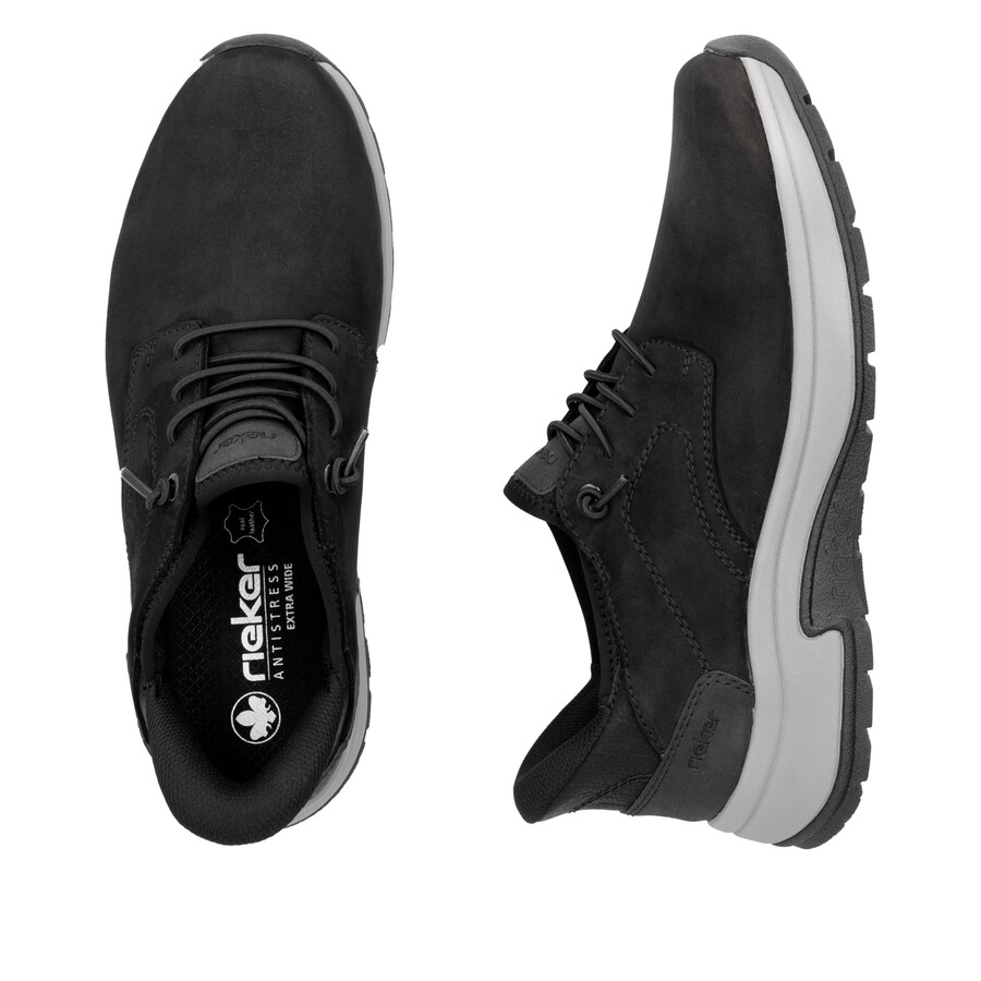 chaussures élastiques noires pour hommes rieker 11050-00