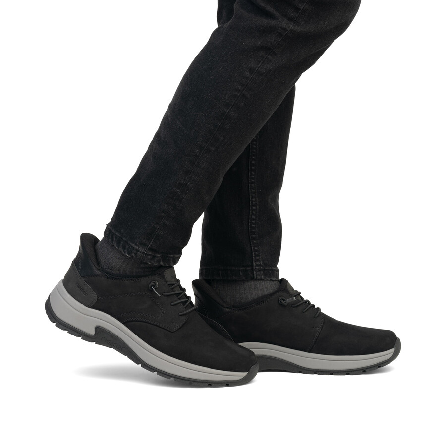 chaussures élastiques noires pour hommes rieker 11050-00