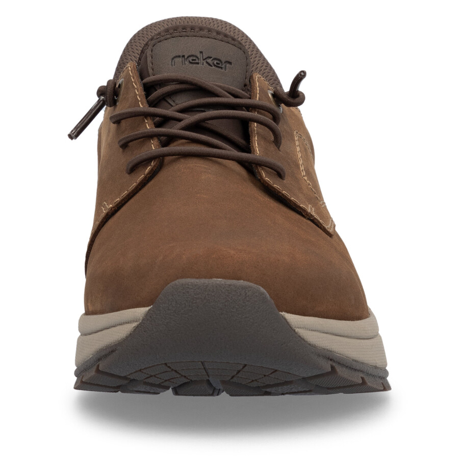 chaussures élastiques marron pour hommes rieker 11050-22