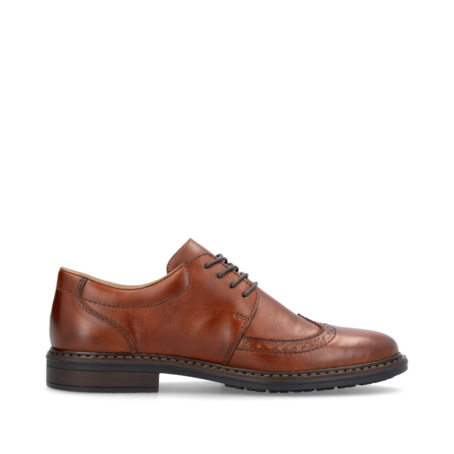 chaussures élastiques marron pour hommes rieker 17620-24