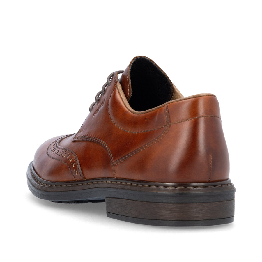 chaussures élastiques marron pour hommes rieker 17620-24