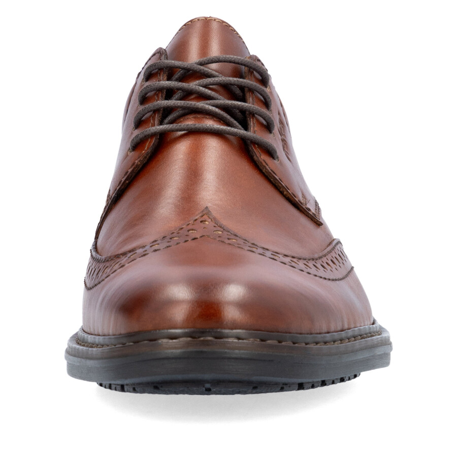 chaussures élastiques marron pour hommes rieker 17620-24