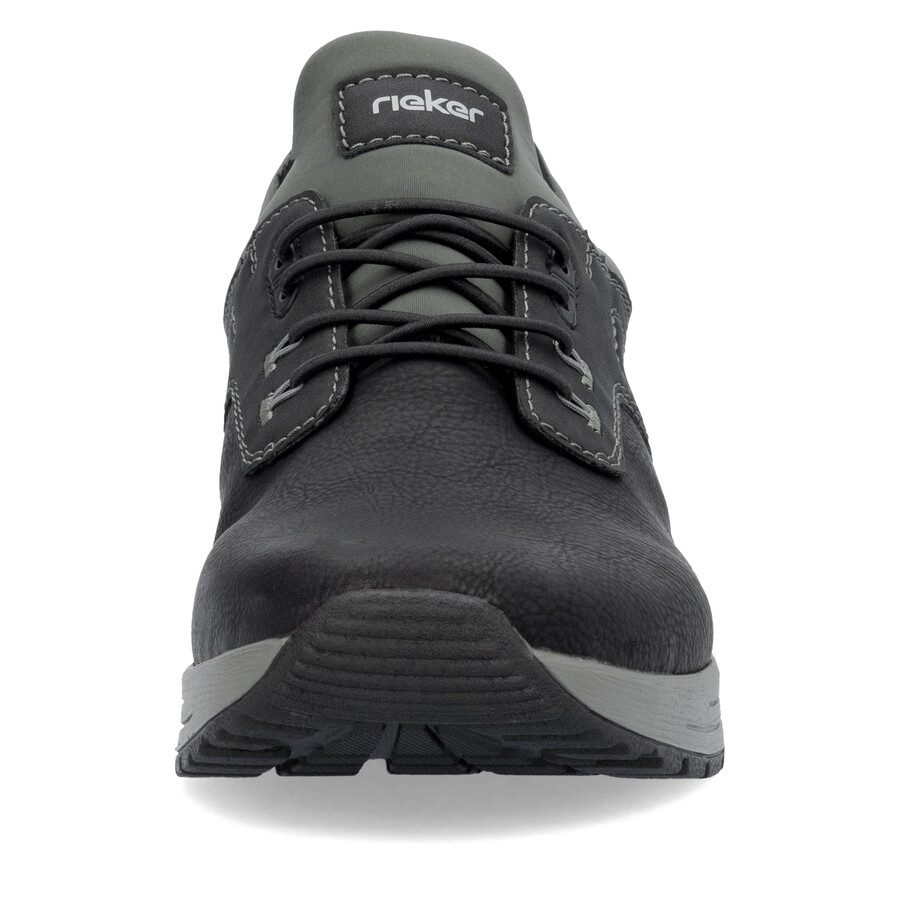 chaussures élastiques noires pour hommes rieker b1051-00
