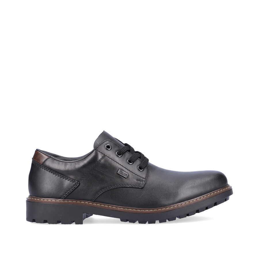 chaussures élastiques noires pour hommes rieker f4611-00