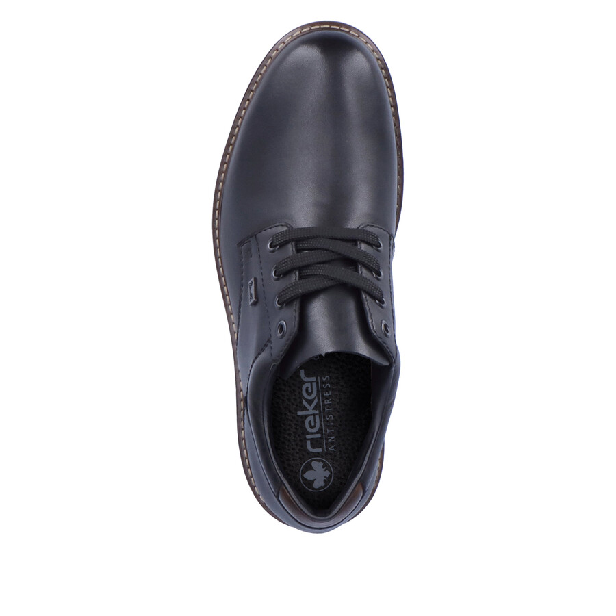 chaussures élastiques noires pour hommes rieker f4611-00