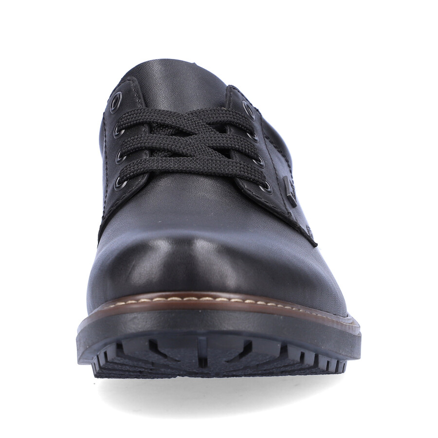 chaussures élastiques noires pour hommes rieker f4611-00