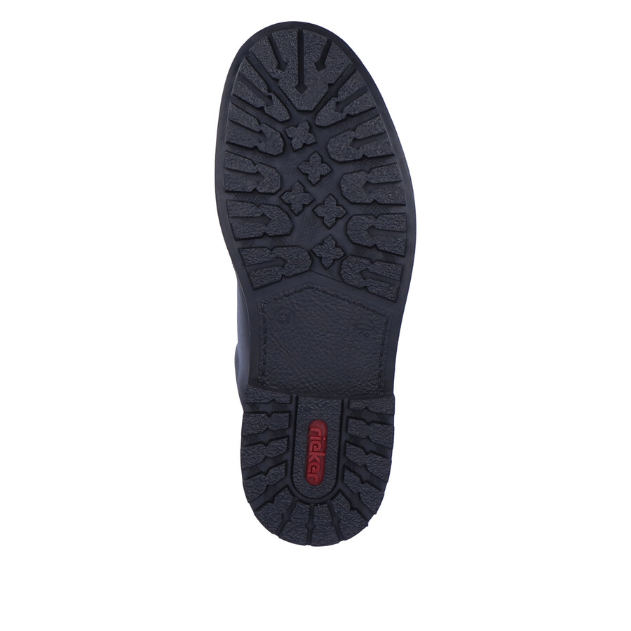chaussures élastiques noires pour hommes rieker f4611-00