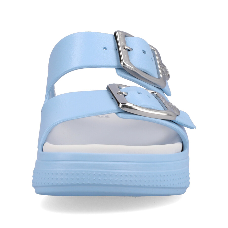 sandales à boucle bleue pour femmes rieker p2180-10