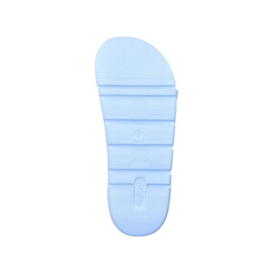 sandales à boucle bleue pour femmes rieker p2180-10