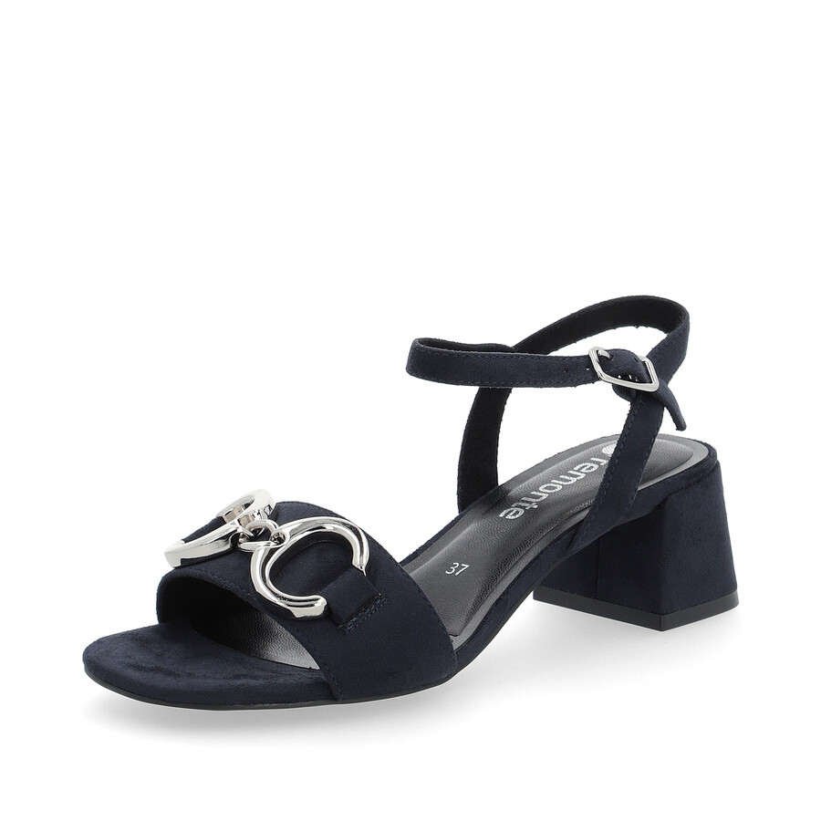 sandales à boucle bleue pour femmes remonte d1l50-14